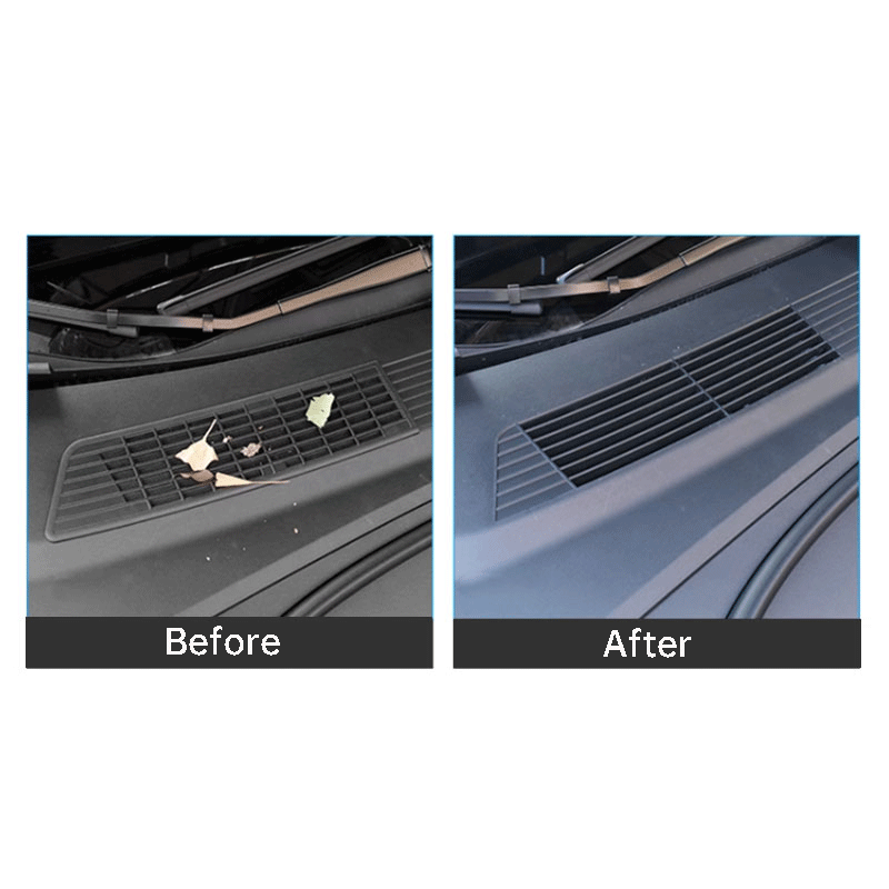 Tesla Model 3 Highland Air Intake Vent Cover, Stops Leaves & Debris in HVAC (2024-2025)