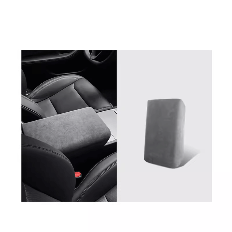 Tesla Model 3 Highland & Model Y Juniper Alcantara Armrest Cover, Scratch & Spill Protection