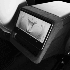 Tesla Model 3 Highland Rear Screen Air Vent Cover, Alcantara Trim Protector (2024-2025)
