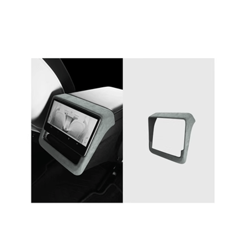 Tesla Model 3 Highland Rear Screen Air Vent Cover, Alcantara Trim Protector (2024-2025)
