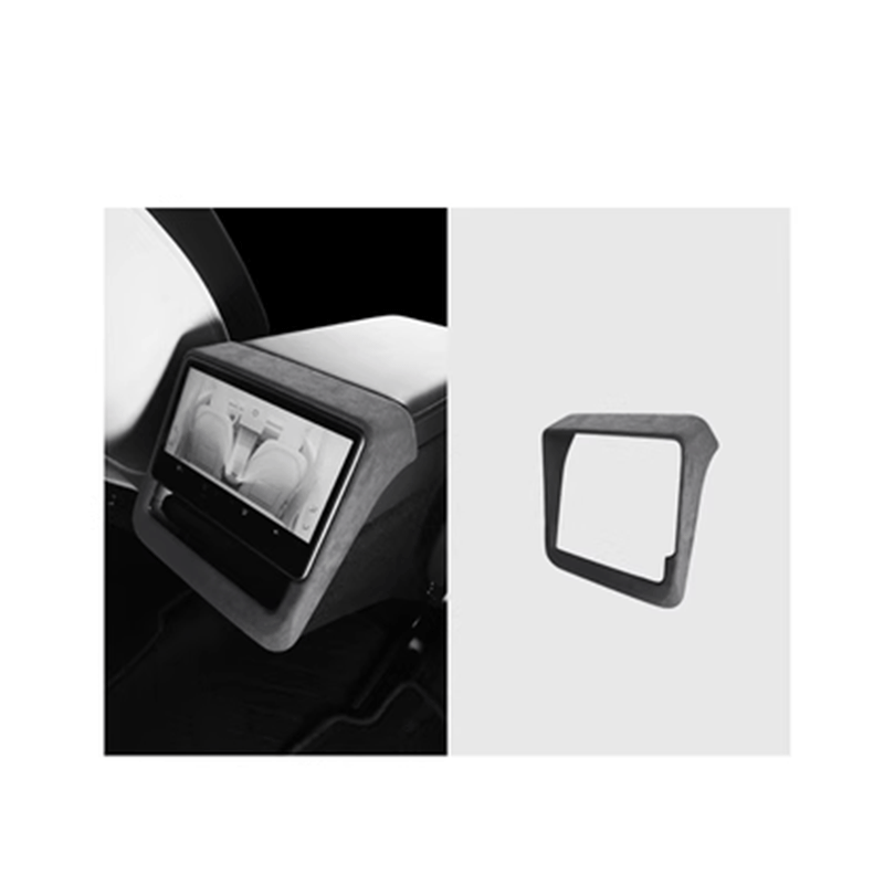 Tesla Model 3 Highland Rear Screen Air Vent Cover, Alcantara Trim Protector (2024-2025)