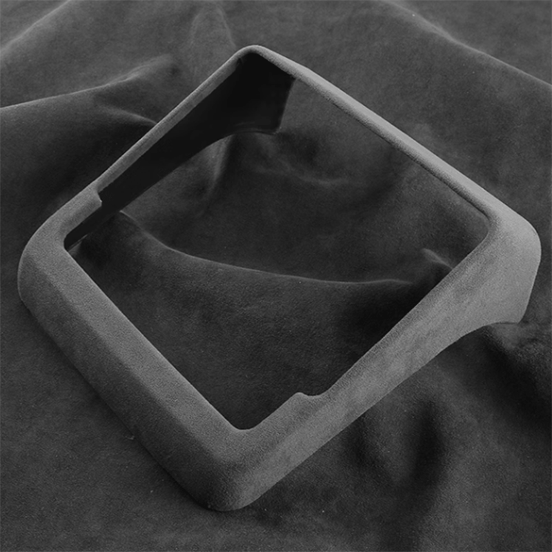 Tesla Model 3 Highland Rear Screen Air Vent Cover, Alcantara Trim Protector (2024-2025)