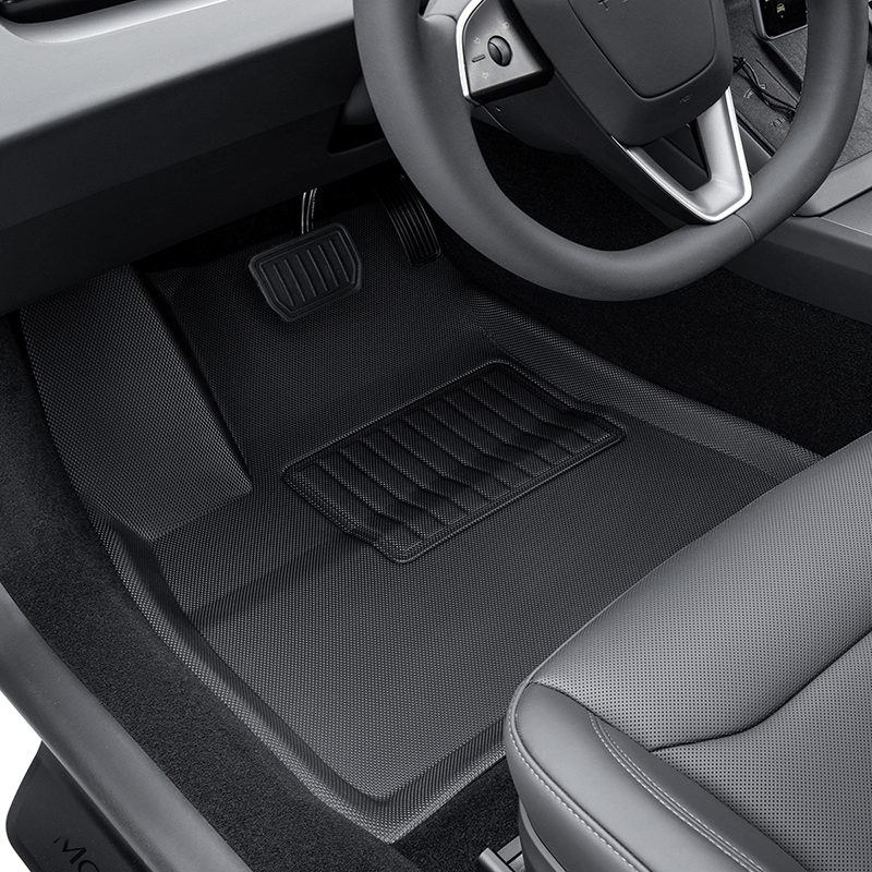Tesla Model 3 Highland Floor Mats 2024-2026, All-Weather XPE, Custom Full Coverage (Performance)
