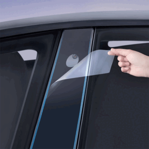 Tesla Model 3 Highland B-Pillar Protector Film, Clear Anti-Scratch Cover (2024 2025)