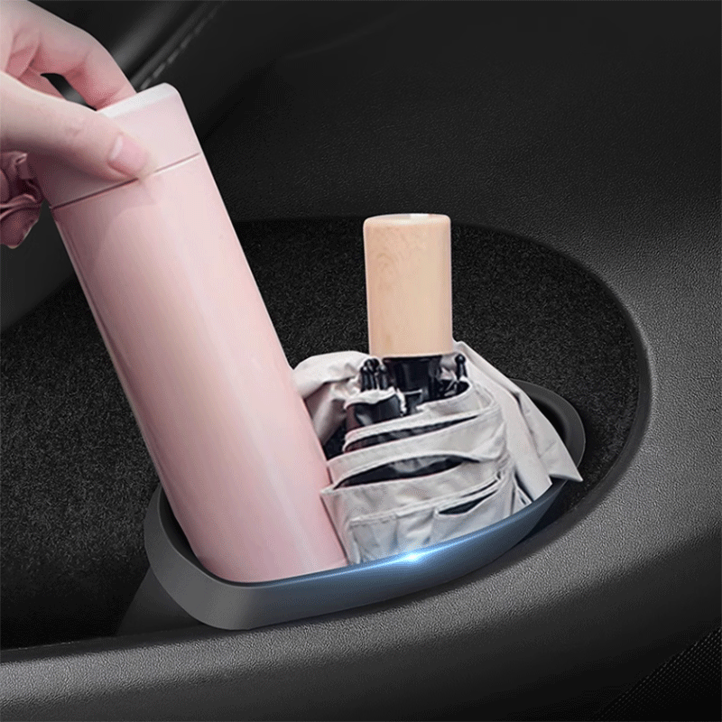 Tesla Model 3/Y Door Panel Storage Organizer, Doubles as Hidden Trash Bin