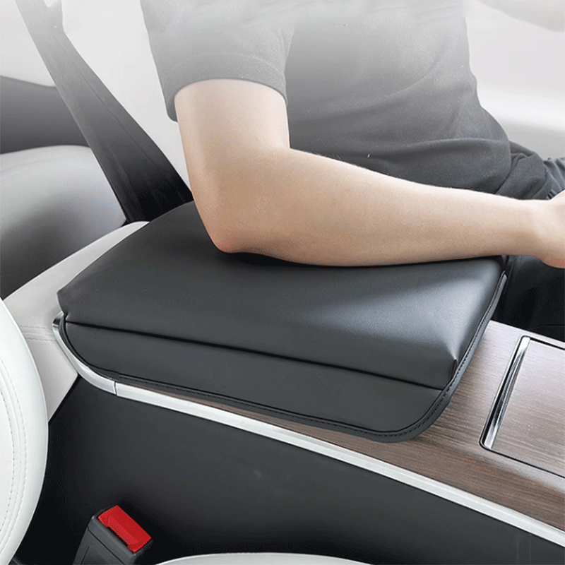 Tesla Model S/X 2023-2025 Center Console Armrest Cover, Booster Pad for Comfort