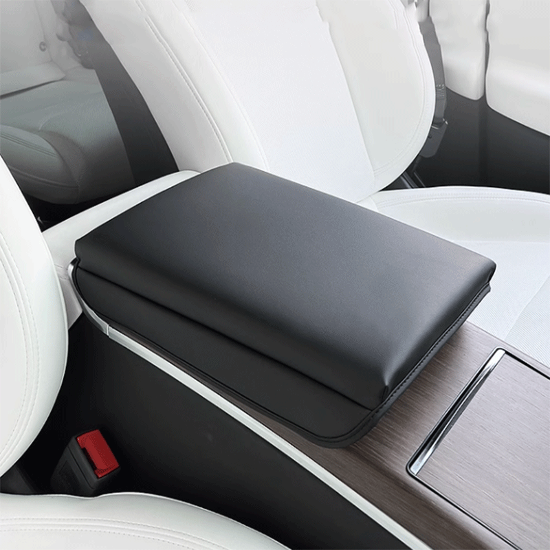 Tesla Model S/X 2023-2025 Center Console Armrest Cover, Booster Pad for Comfort