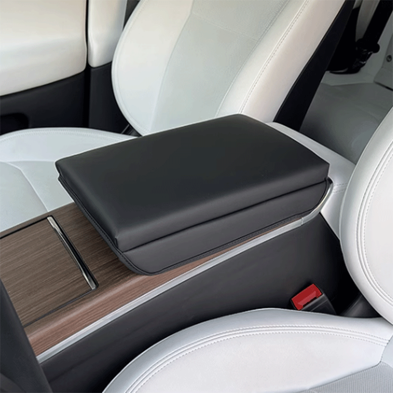 Tesla Model S/X 2023-2025 Center Console Armrest Cover, Booster Pad for Comfort