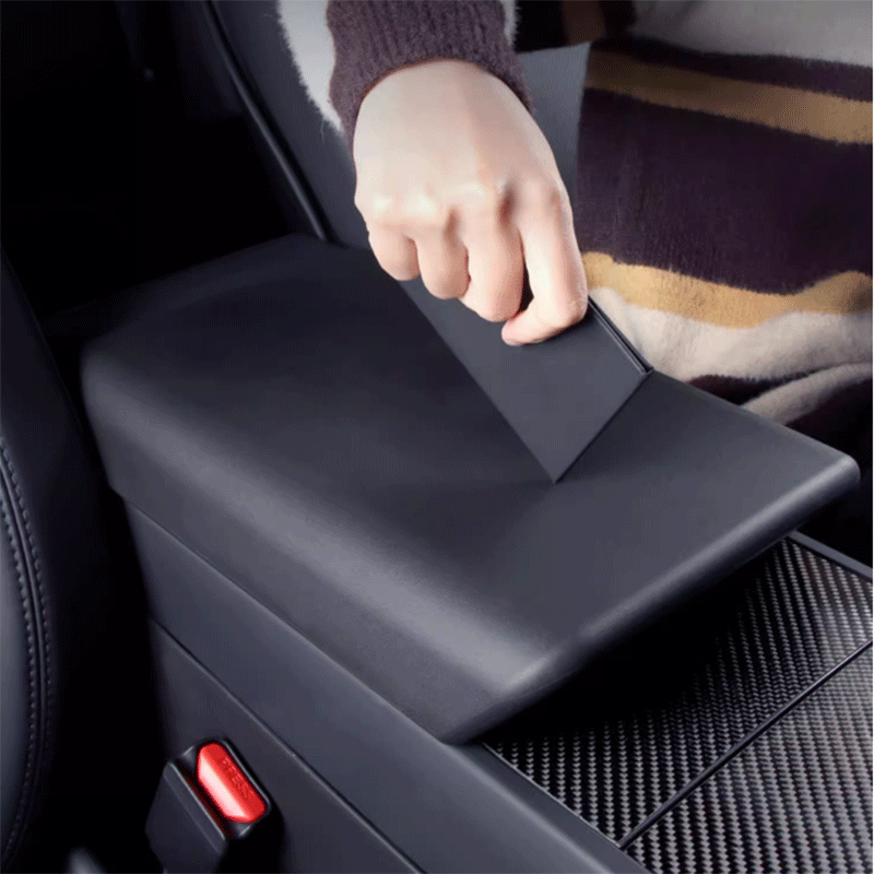 Tesla Model 3 Highland & Model Y Juniper Center Console Armrest Cover, Waterproof TPE Protector