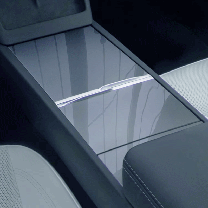 Tesla Model 3 Highland & Model Y Juniper Center Console Protective Film, Clear Anti-Scratch Cover
