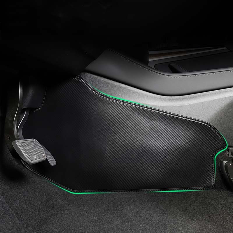Tesla Model Y Center Console Side Anti-Kick Protection Pad, Scratch & Scuff Guard (2020-2025)