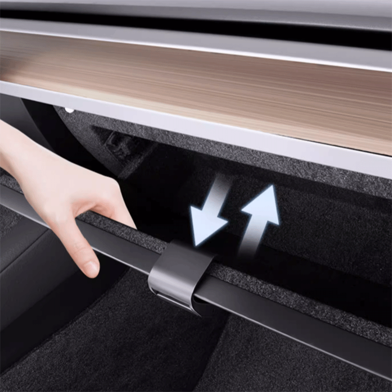 Tesla Model Y Glove Box Hidden Hook 2022-2025, Folding Bag Holder Set of 2