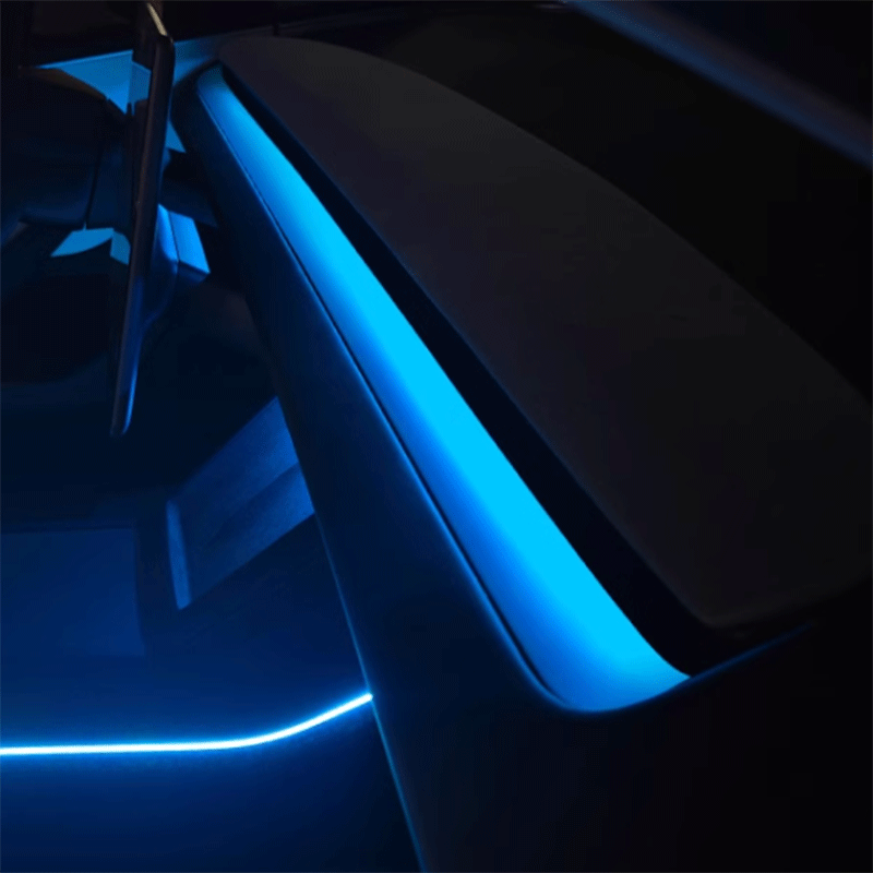 Tesla Model 3 Highland & Model Y Juniper Smart Ambient Lighting, App-Controlled Music-Sync RGB Strip