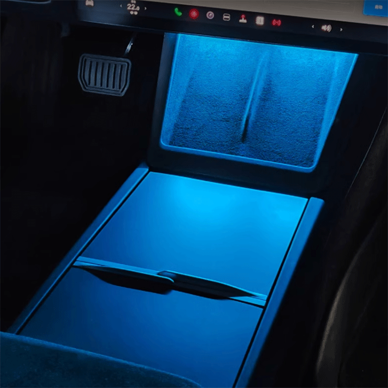 Tesla Model 3 Highland & Model Y Juniper Smart Ambient Lighting, App-Controlled Music-Sync RGB Strip