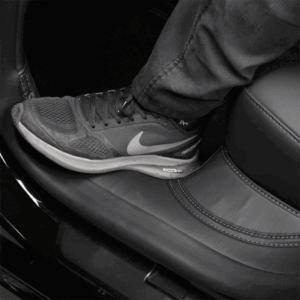 Tesla Model 3 Highland Door Sill Protector & Under-Seat Pad, Leather Anti-Scratch Set (2024-2025)