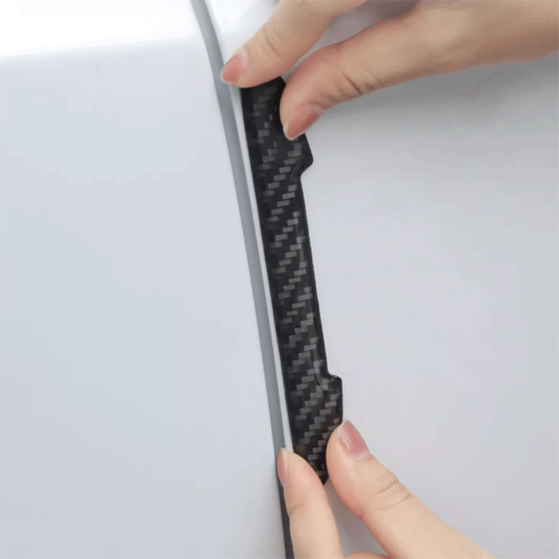 Tesla Model 3/Y Door & Mirror Bumper Strips, Anti-Scratch Edge Guards