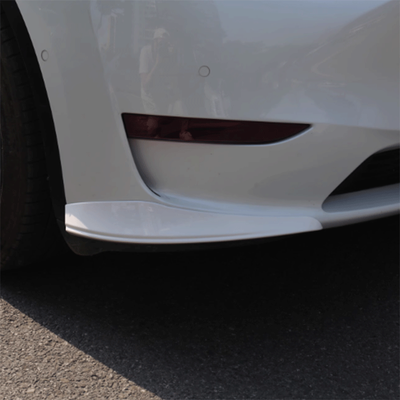 Tesla Model Y Front Bumper Corner Protectors, ABS Anti-Scratch Guards 2020-2025 (Set of 2)