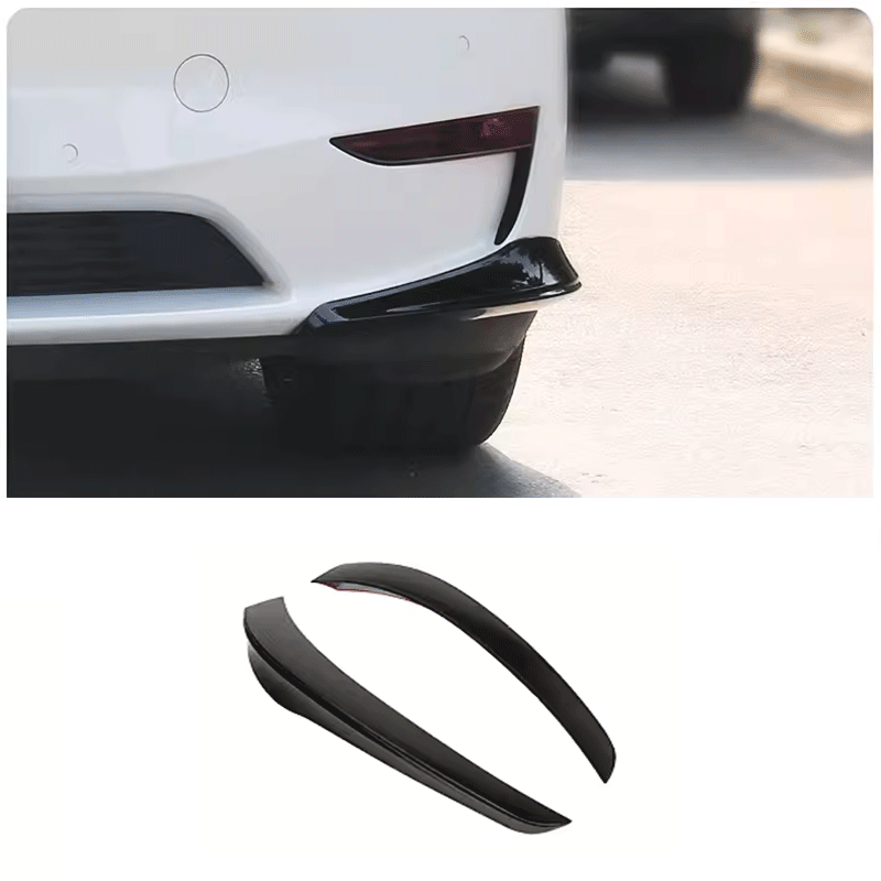 Tesla Model Y Front Bumper Corner Protectors, ABS Anti-Scratch Guards 2020-2025 (Set of 2)