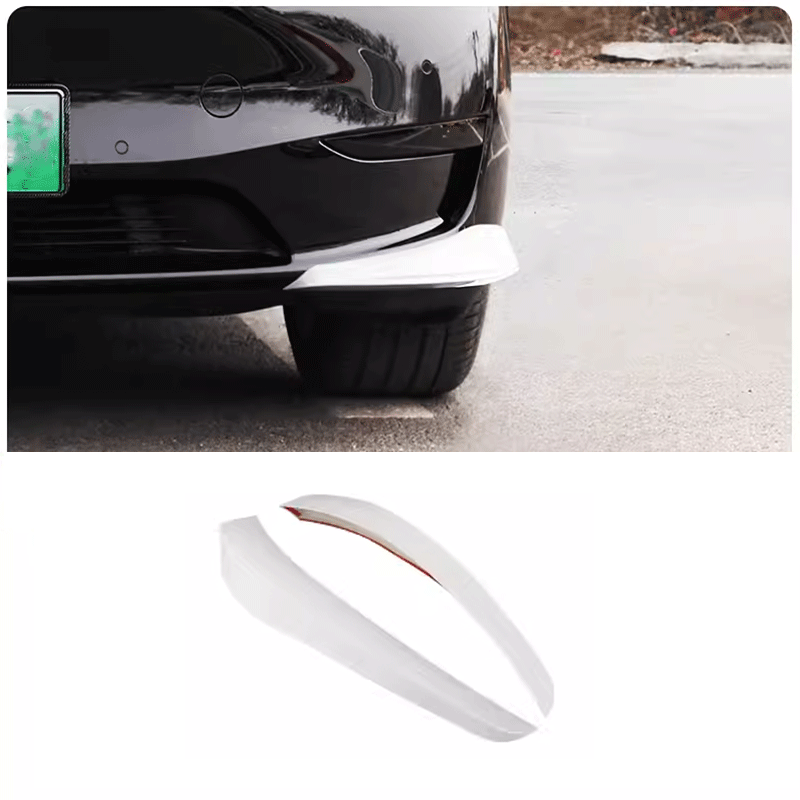 Tesla Model Y Front Bumper Corner Protectors, ABS Anti-Scratch Guards 2020-2025 (Set of 2)
