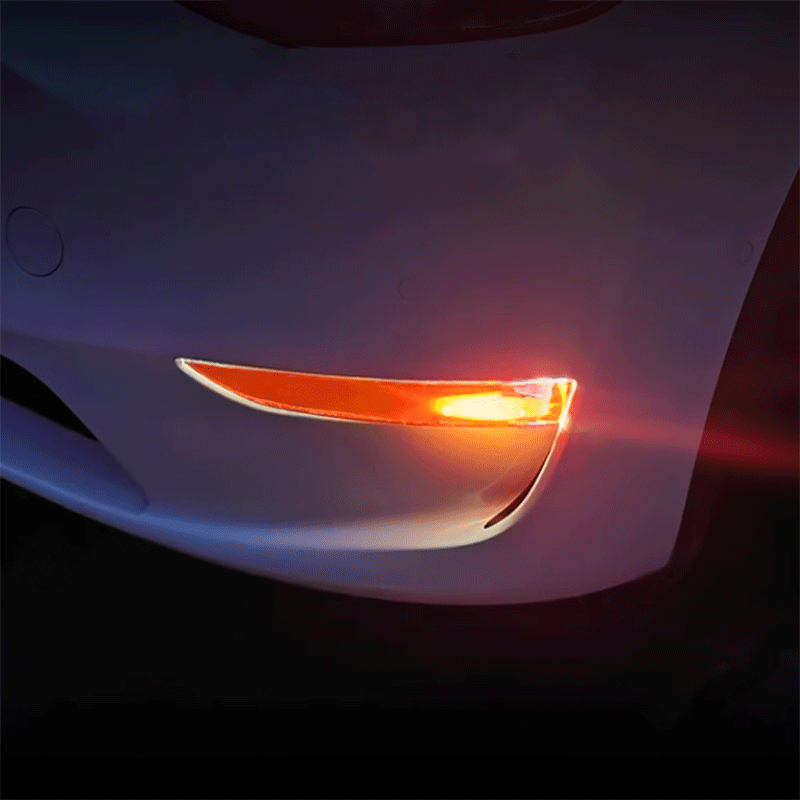 Tesla Model 3/Y Color-Changing Headlight & Fog Light Film, Set of 4 Tint Overlays