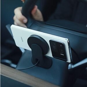 Tesla Model 3/Y MagSafe Phone Holder with Wireless Charger, Steering Wheel Mount