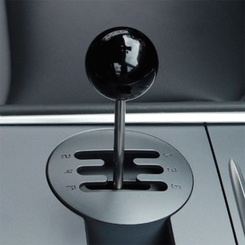 Tesla Model 3/Y Manual Gear Shifter Simulator, Fidget Cup Holder Shift Lever