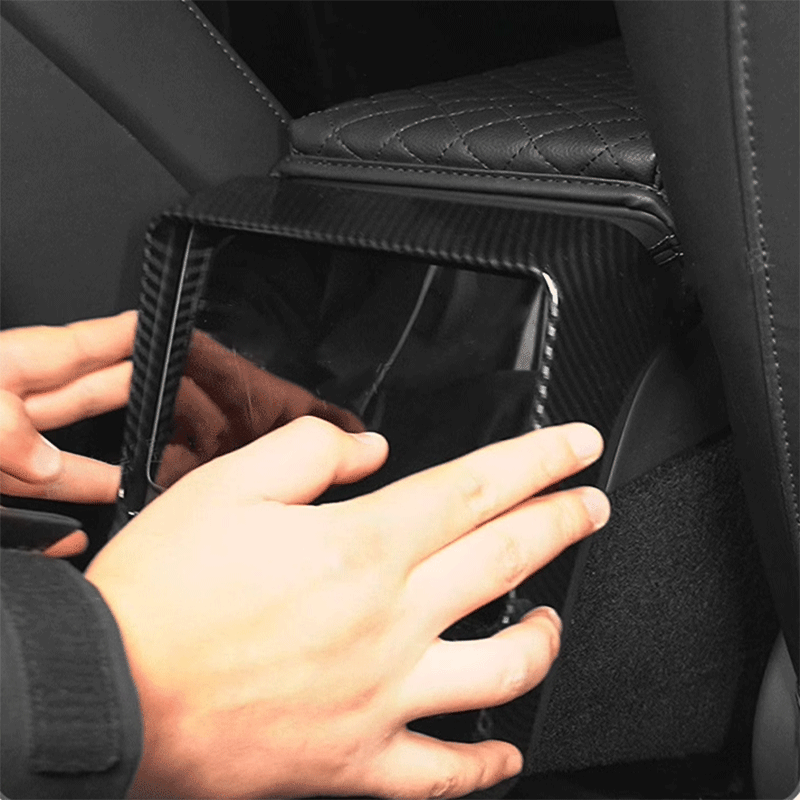Tesla Model 3 Highland Rear Air Vent Cover with Screen Protector Frame (2024-2025)