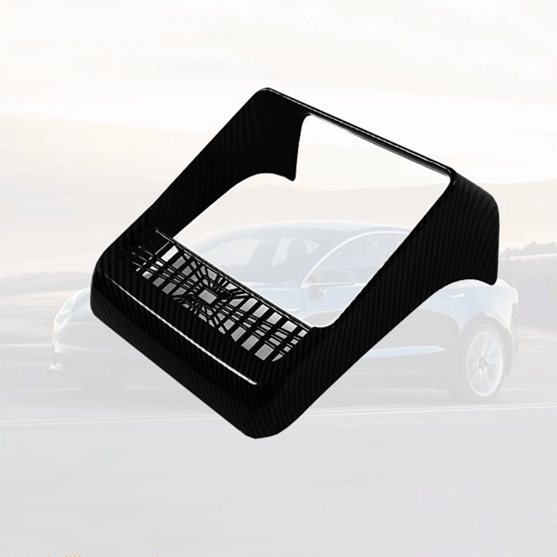 Tesla Model 3 Highland Rear Air Vent Cover with Screen Protector Frame (2024-2025)