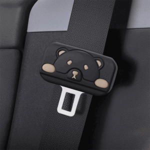 Tesla Model 3/Y Seat Belt Buckle Cover Set of 5, Silicone Anti-Scratch Anti-Rattle