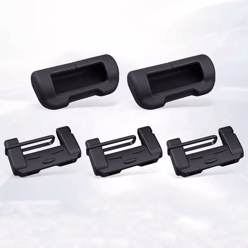 Tesla Model 3/Y Seat Belt Buckle Cover Set of 5, Silicone Anti-Scratch Anti-Rattle