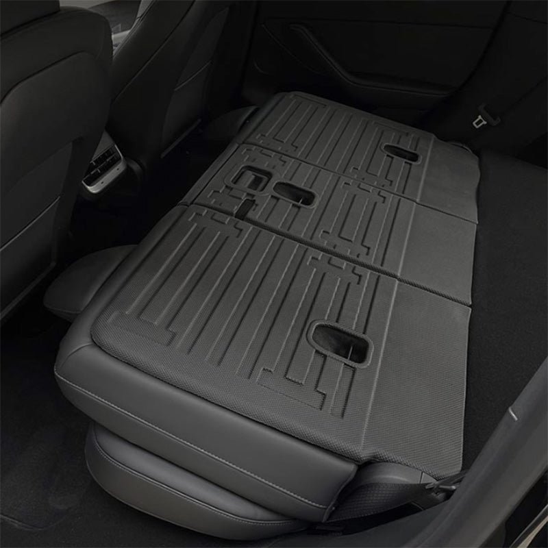 Tesla Model Y Seat Back Kick Protection Covers, Set of 3 Rear Guards Against Scuffs