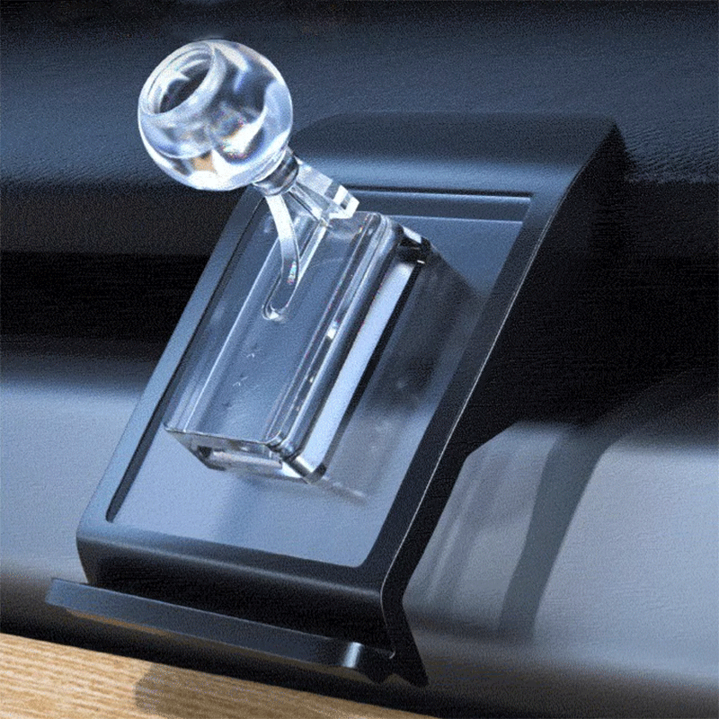 Tesla Model 3/Y Solar-Powered Phone Holder, Auto Clamp Dash Mount 2018-2025 (Not Juniper)
