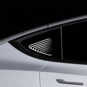 Tesla Model Y Triangle Window Ambient Light, Auto-On Approach Lighting Set of 2 (2021-2025)