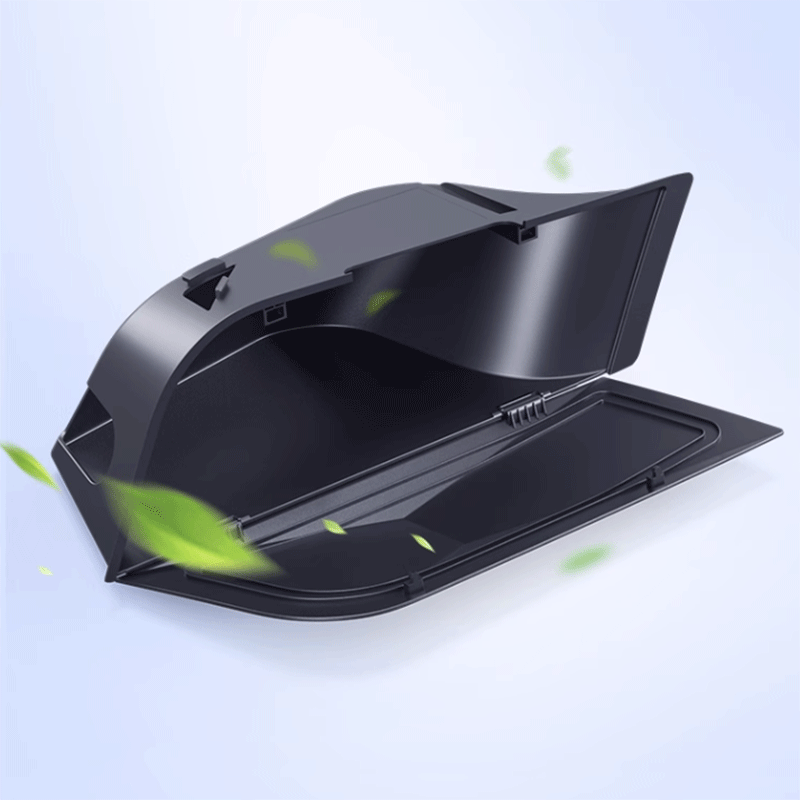 Tesla Model Y Trunk Side Storage Box, Suspended Organizer with Enclosed Compartments (2020-2025)