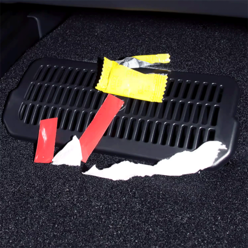 Tesla Model 3 Highland Under-Seat Air Outlet Cover, Set of 2, Blocks Debris (2024-2025)