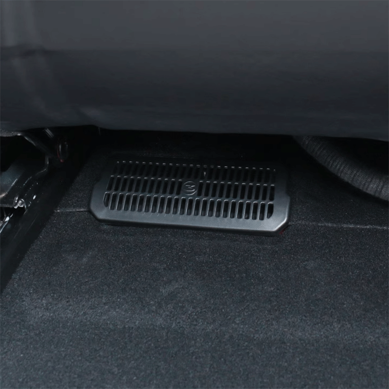 Tesla Model 3 Highland Under-Seat Air Outlet Cover, Set of 2, Blocks Debris (2024-2025)