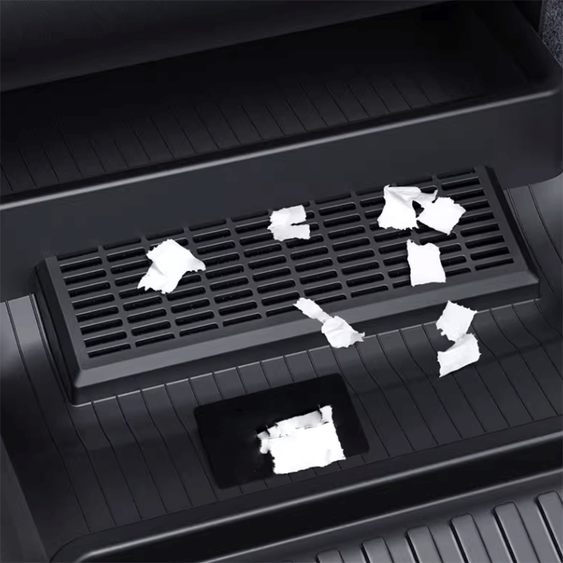 Tesla Model Y Under Seat Air Vent Cover with Storage Box, Set of 2 (2021-2024)