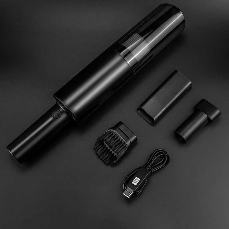 Tesla Model 3/Y Portable Car Vacuum, Cordless USB-Rechargeable (S, X, Cybertruck)