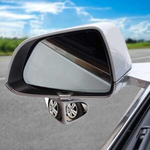 Tesla Model S/3/X/Y Blind Spot Mirror Set, Adjustable 360 Convex Mirrors (Pair)