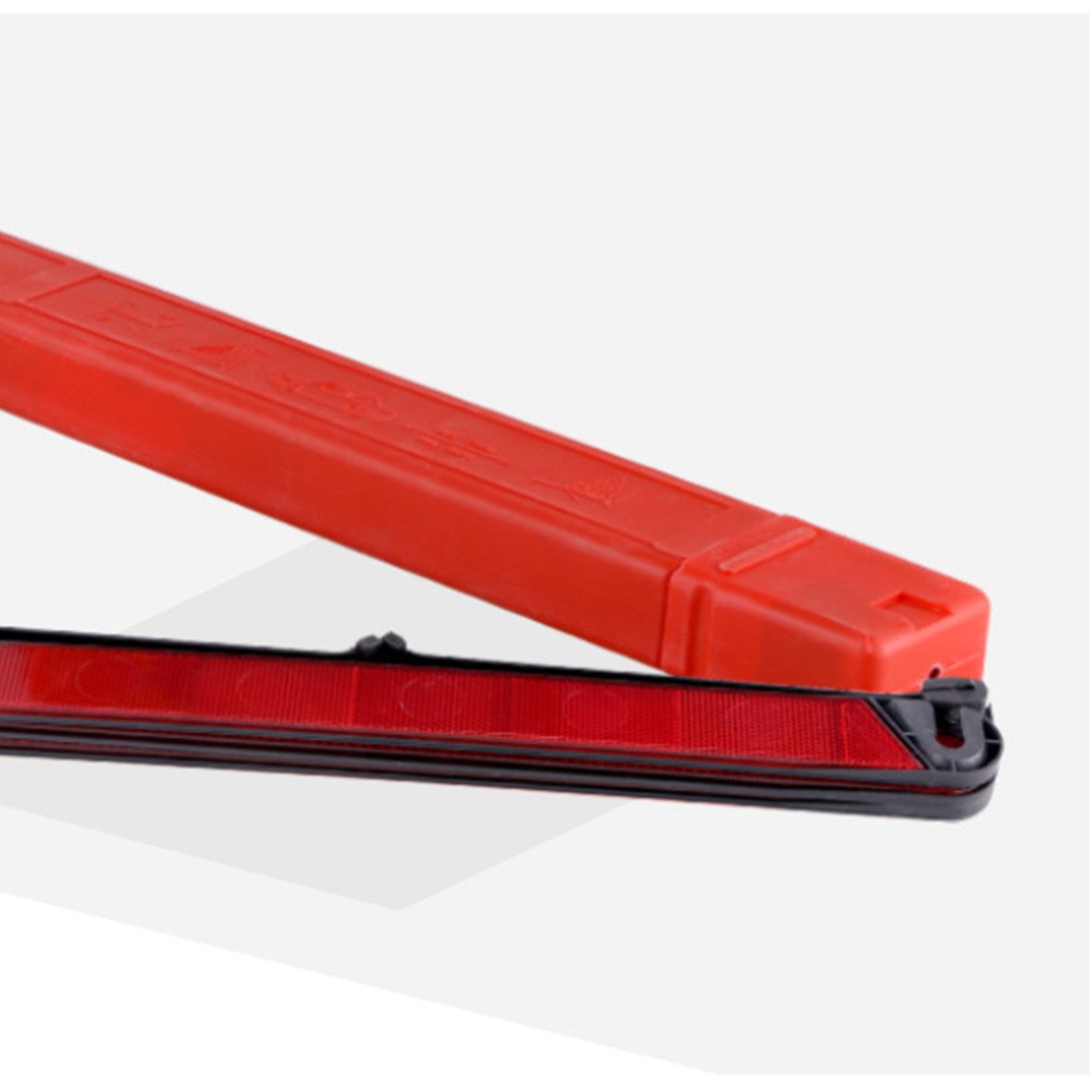 Tesla Reflective Warning Triangle, Foldable Emergency Roadside Safety Sign (Model 3/Y/S/X/Cybertruck)