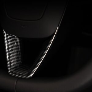 Tesla Model 3 Highland & Model Y Juniper Steering Wheel Cover, V-Shape Scratch Guard Trim