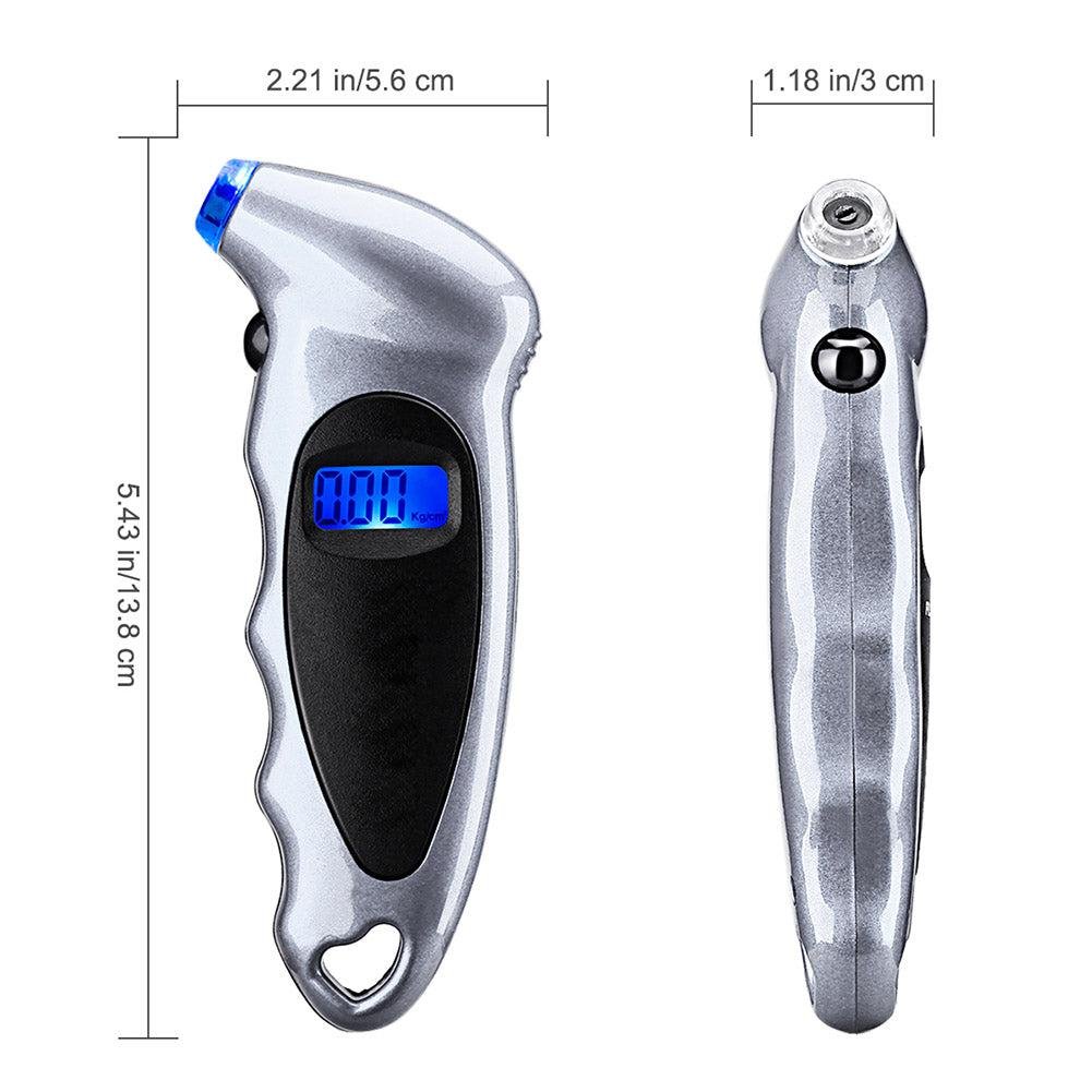 Tesla Tire Pressure Gauge, Digital LCD Handheld Reader for Model 3/Y/S/X/Cybertruck