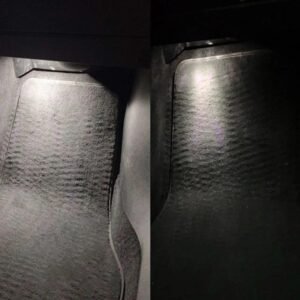 Tesla Model 3/S/X/Y LED Interior Light Kit, Bright White Puddle & Footwell Upgrade