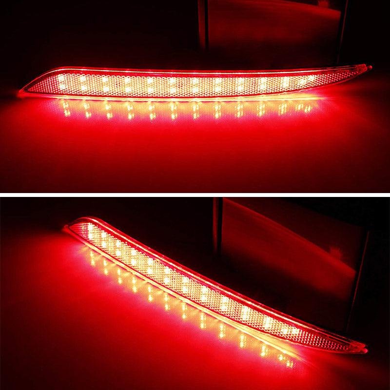 Tesla Model 3 LED Rear Bumper Reflector Brake Light, OEM-Match Safety Upgrade