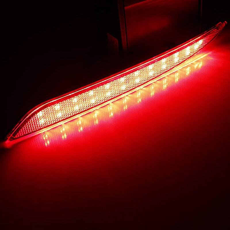 Tesla Model 3 LED Rear Bumper Reflector Brake Light, OEM-Match Safety Upgrade