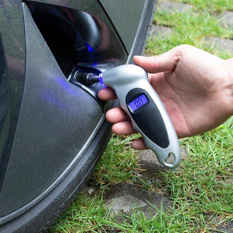 Tesla Tire Pressure Gauge, Digital LCD Handheld Reader for Model 3/Y/S/X/Cybertruck