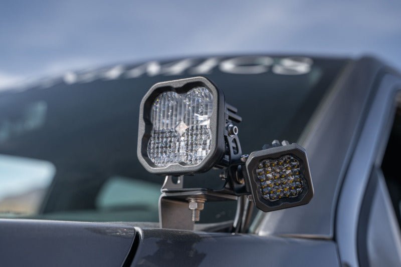 Ditch Light Mounting Brackets for 2021-2022 Ford F-150, Pair