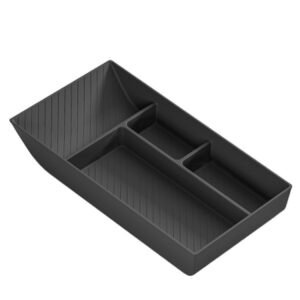Under-Center Console Storage Organizer for Tesla Model Y Juniper