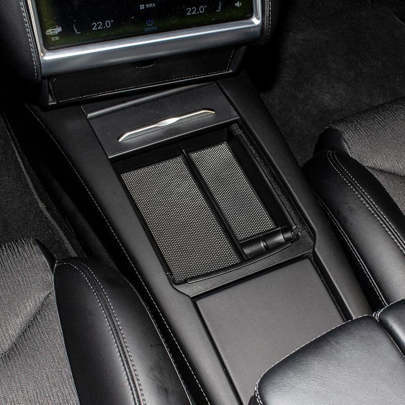 Tesla Model X Center Console Organizer Tray, Keeps Keys & Cards in Reach (2016-2021)