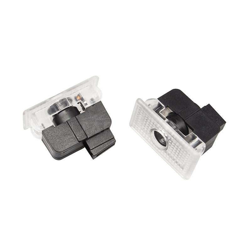 LED Puddle Lights for Tesla Model 3, Door Logo Projector, No-Drill Pair